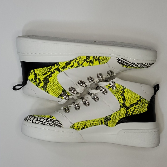Vince Camuto Fashion neonhigh tops sneakers - Picture 5 of 12